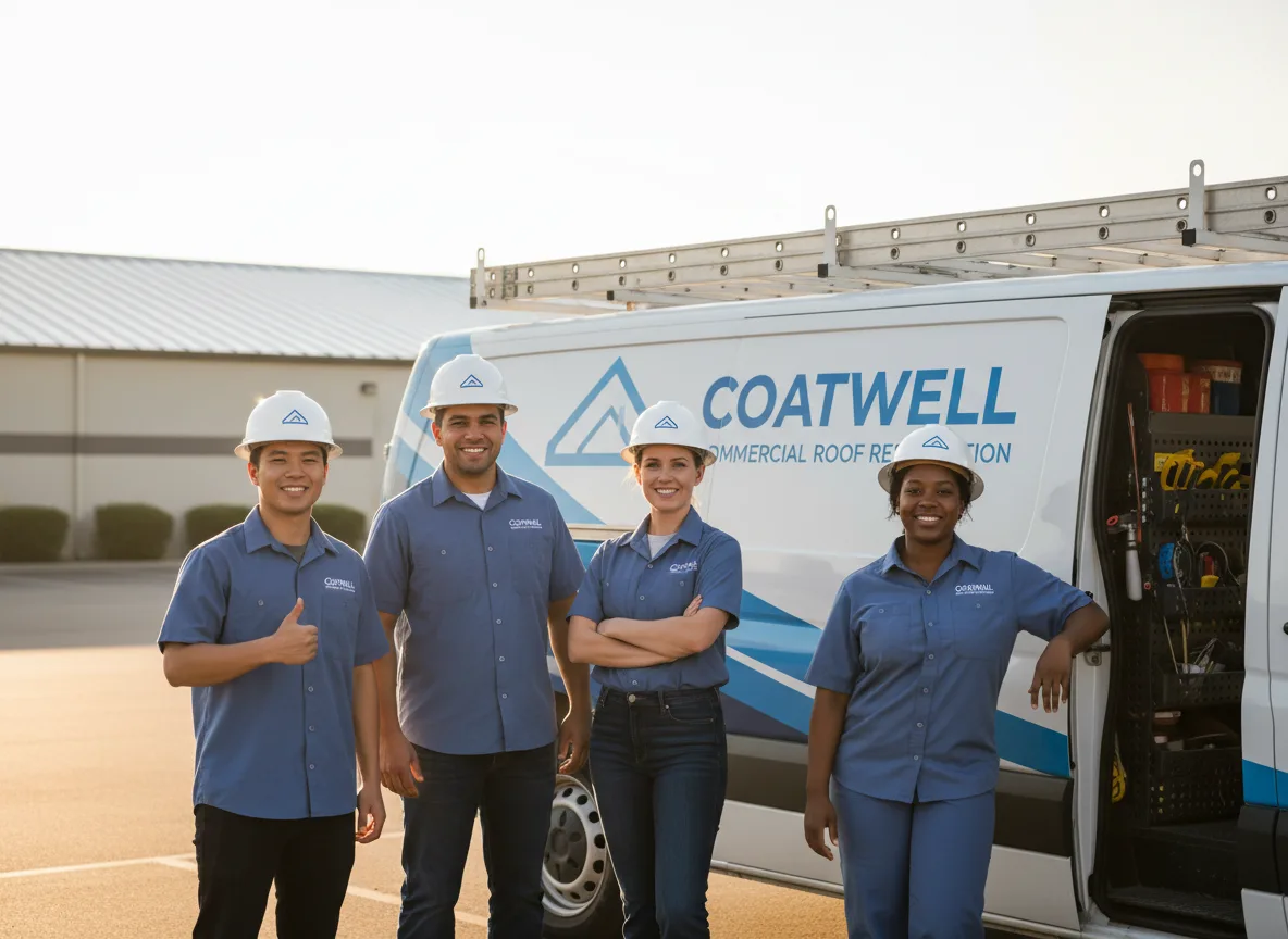 Commercial roof coating company in Anna, TX